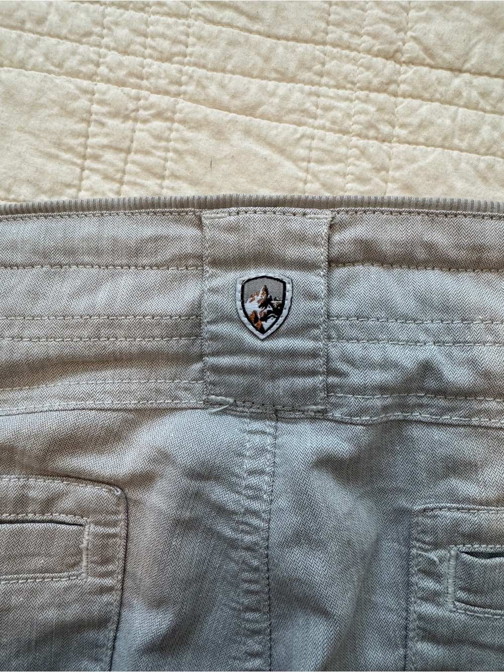 Kuhl Cabo Pants Light Gray Straight-Leg Pants - Picture 6 of 8